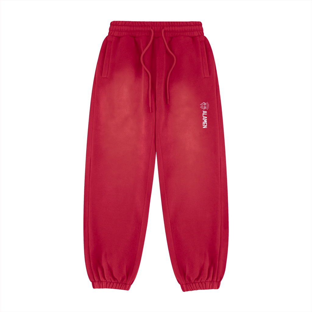 The Alamen Vintage Washed Fleece Jogger Sweatpants