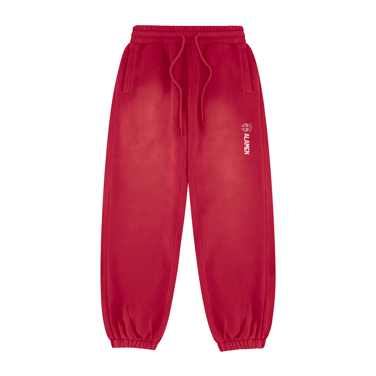 The Alamen Vintage Washed Fleece Jogger Sweatpants